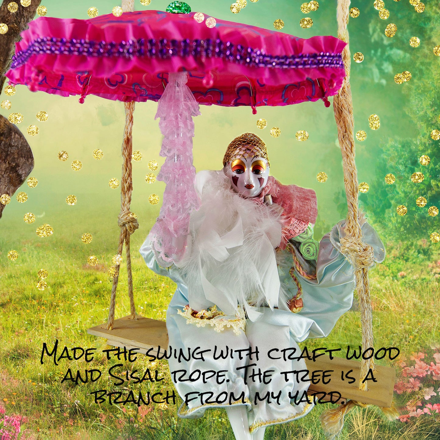 Mardi Gras Inspired Wall Art