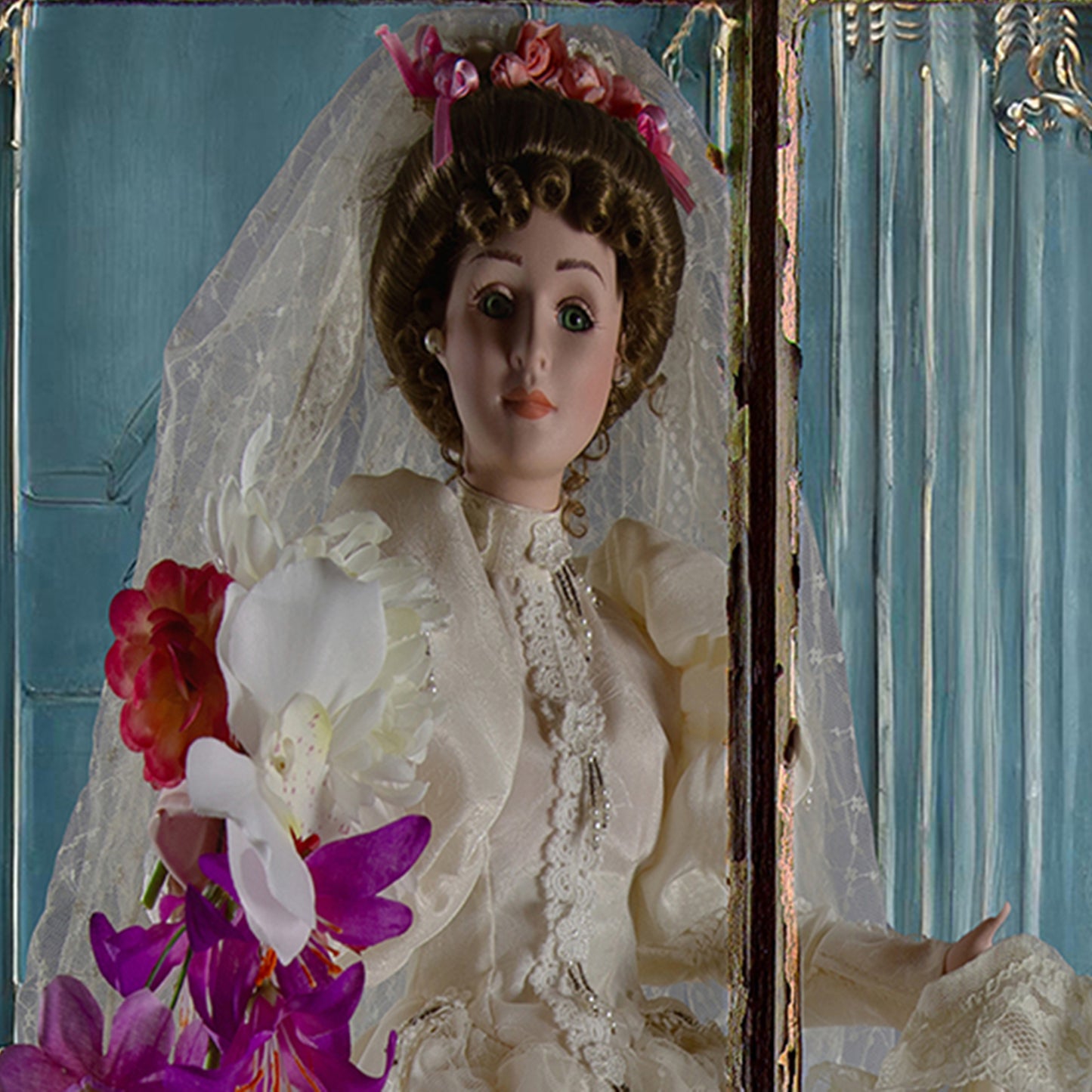 Vision of a Wedding by a Little Girl Wall Art