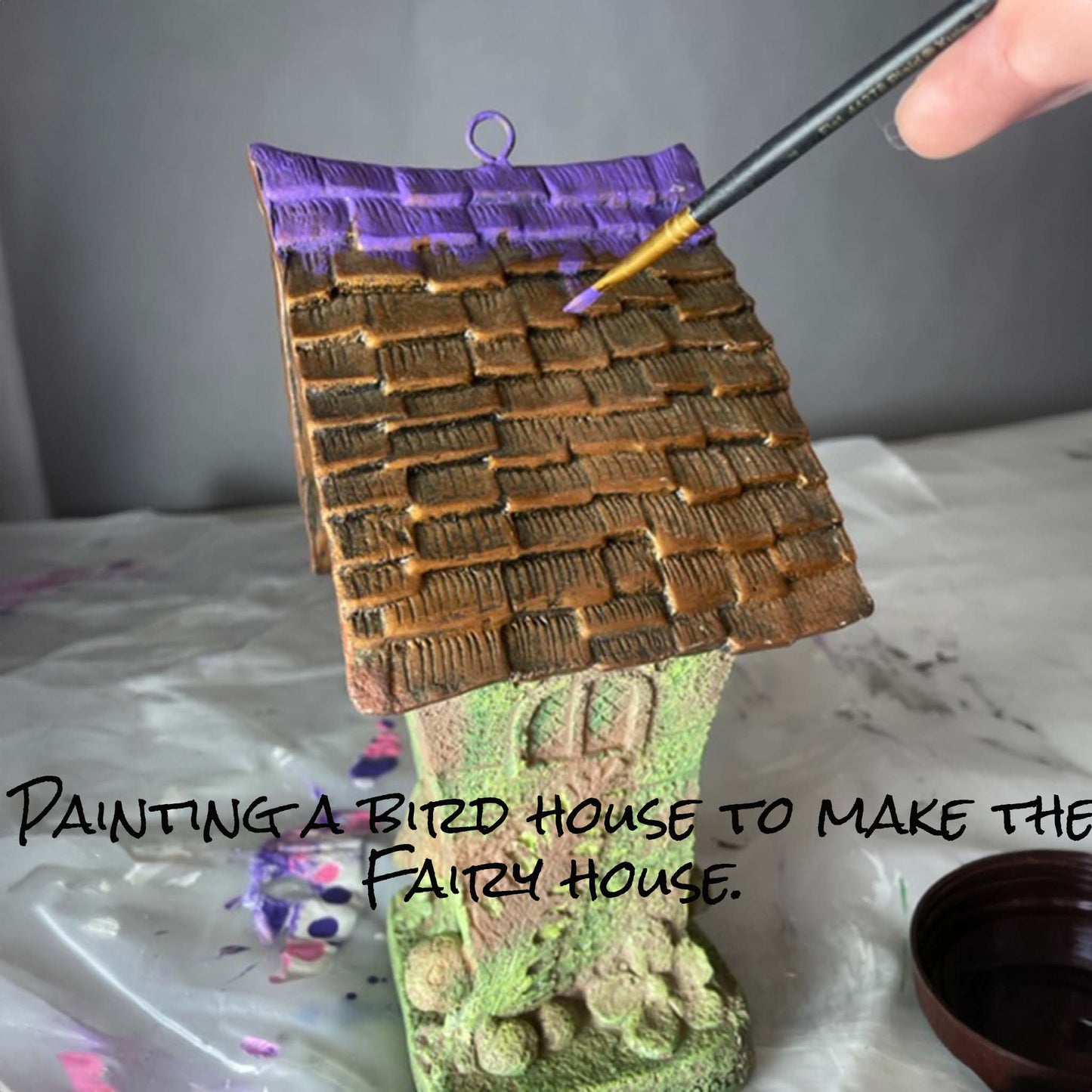 Whimsical Fairy's House Art