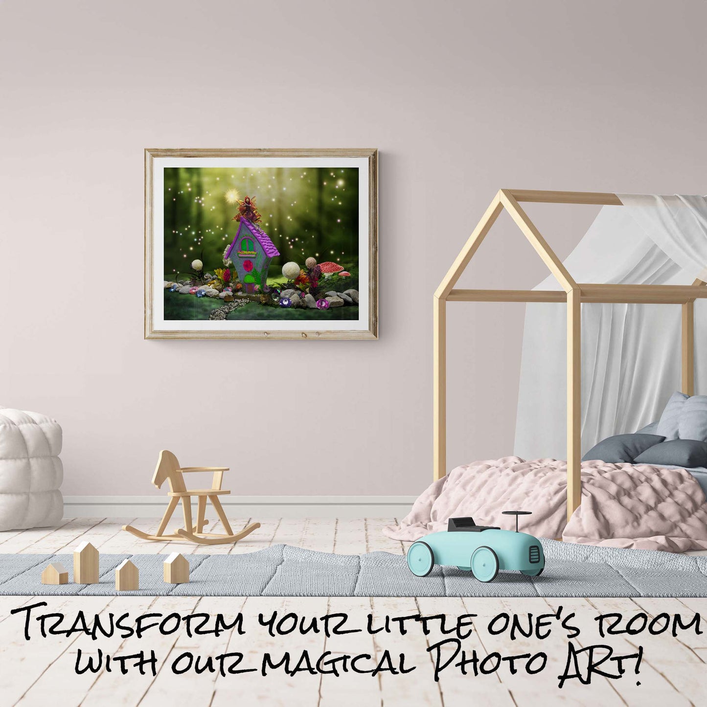 Whimsical Fairy's House Art