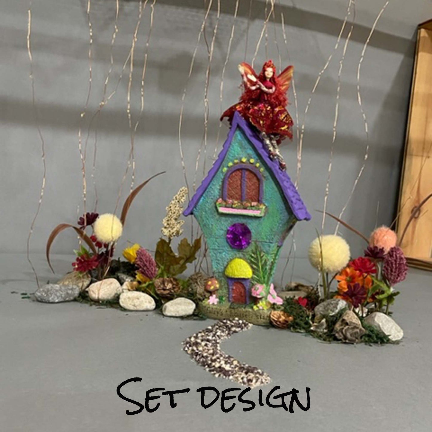 Whimsical Fairy's House Art