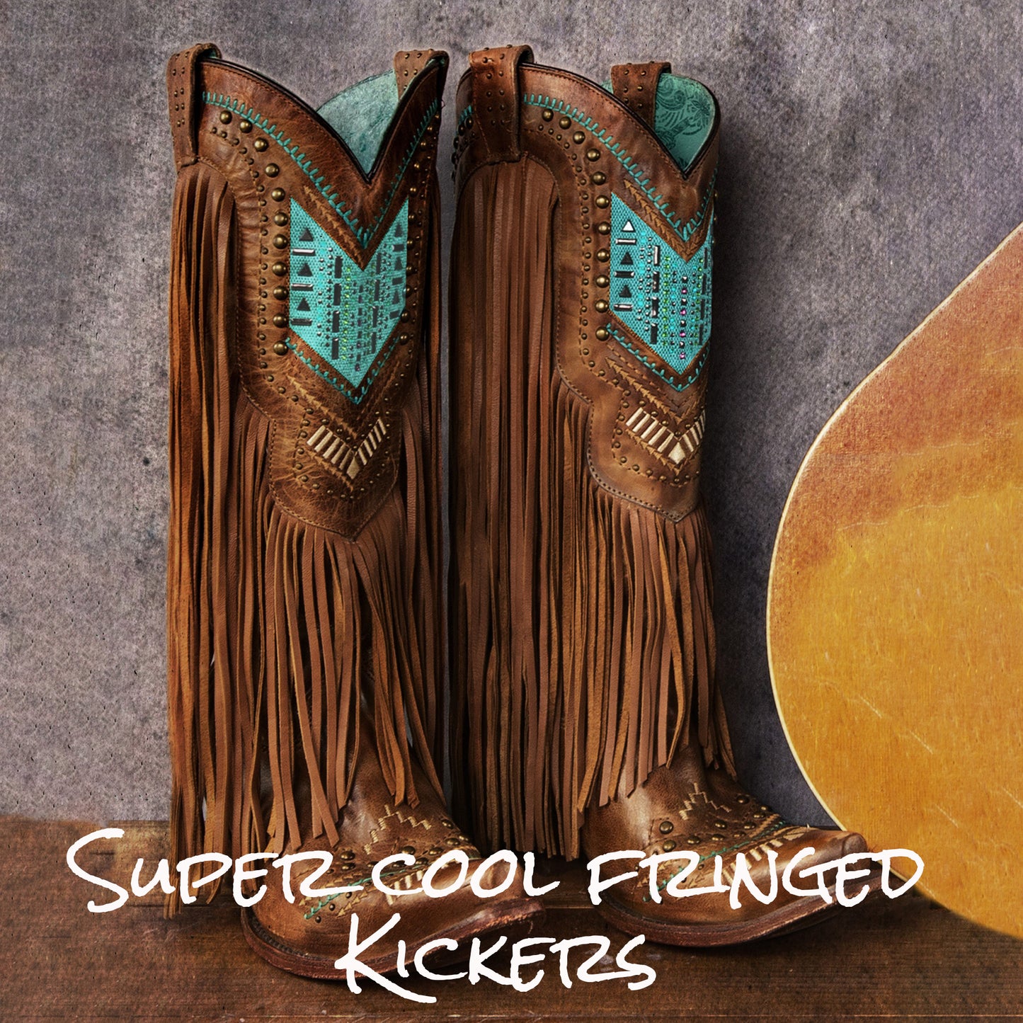 Cowgirl Boots and Mandolin Wall Art