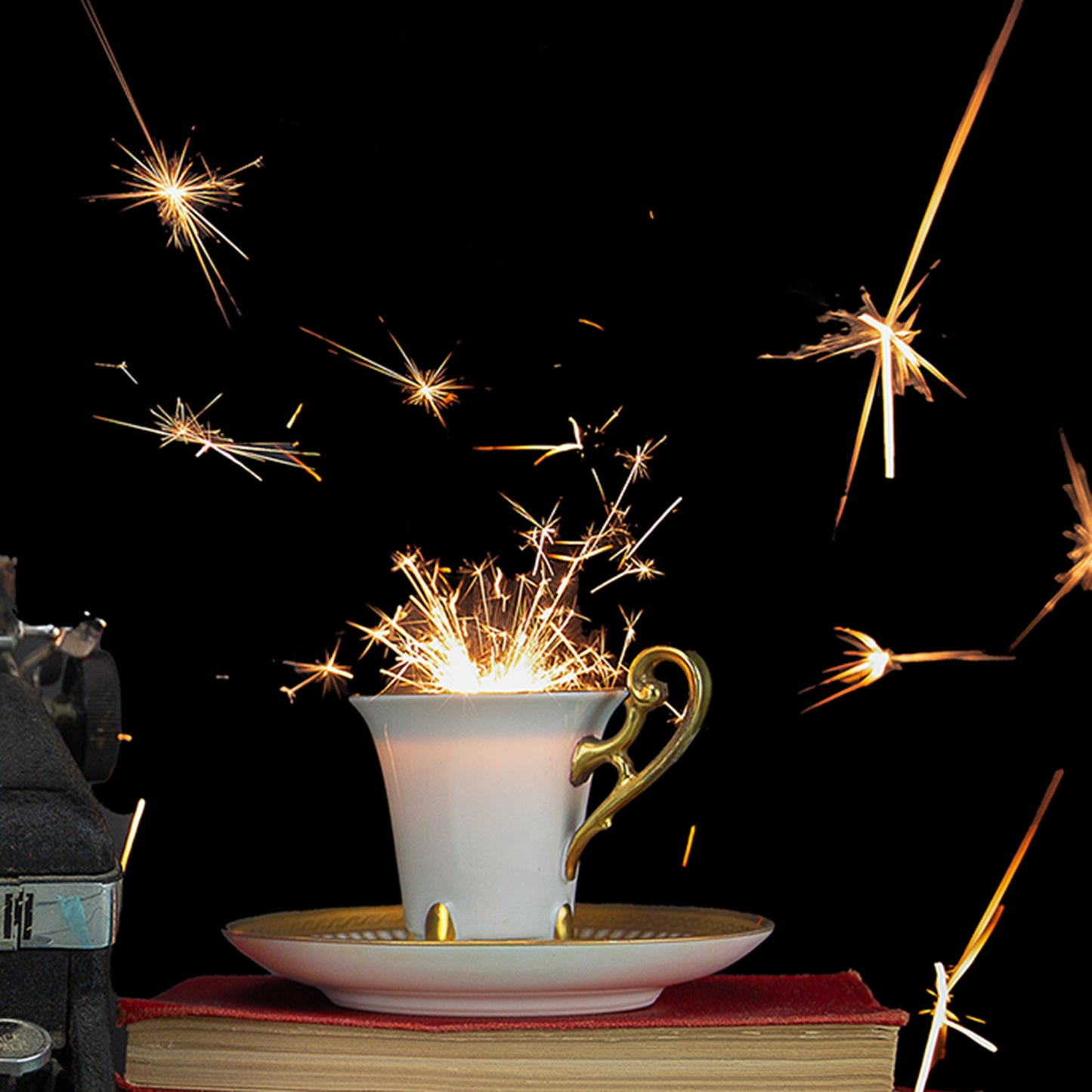 Royal Deluxe Typewriter Whimsical Home Art