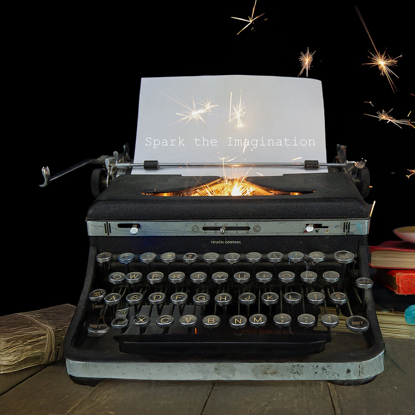 Royal Deluxe Typewriter Whimsical Home Art