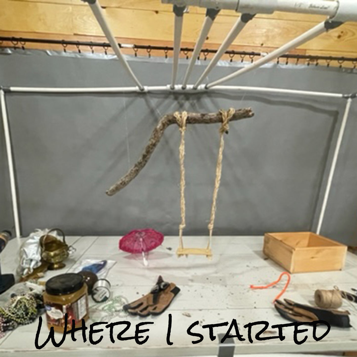 Mardi Gras Inspired Wall Art