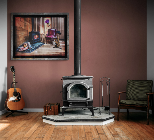 1930's Vintage Conn Saxophone Music Themed Art